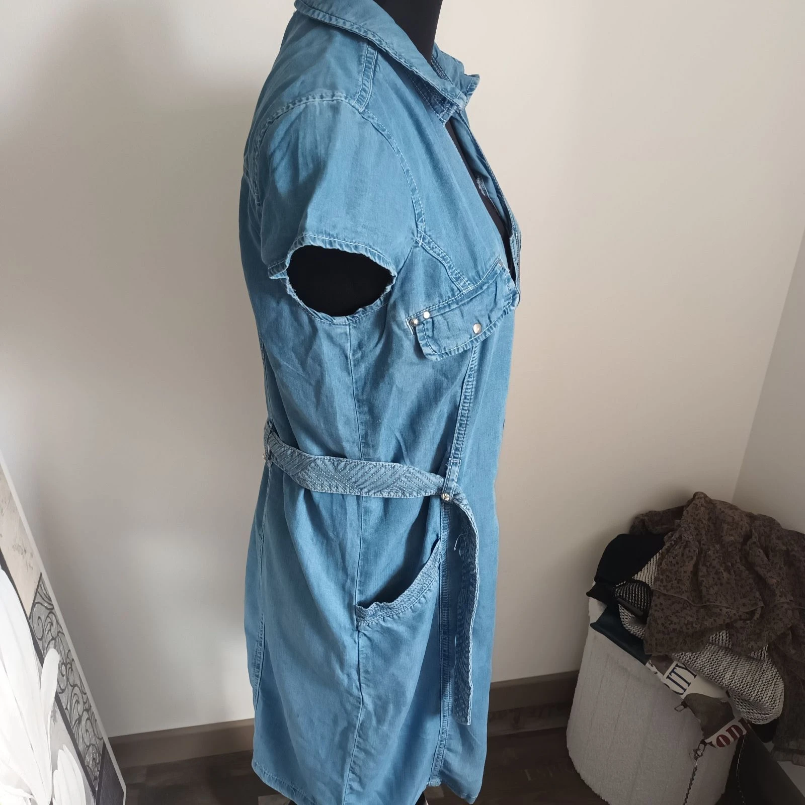Lyocell-jurk Bréal – Stijlvolle en moderne denimstijl (Maat 40) – photo 5